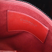 Chanel Black Patent Leather Large Mademoiselle Bowling Bag 116033