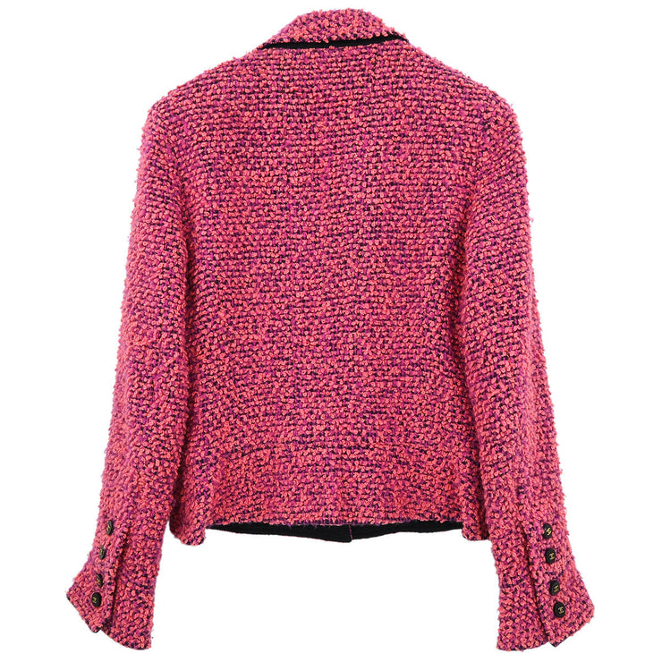 Chanel Pink Single Breasted Jacket 116044