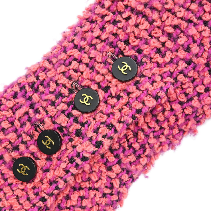 Chanel Pink Single Breasted Jacket 116044