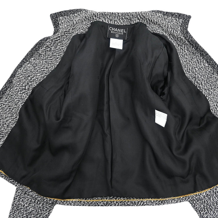 Chanel Jacket Black 97C #40 116045