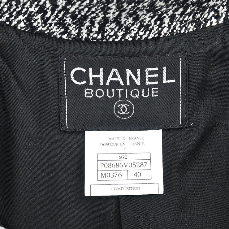Chanel Jacket Black 97C #40 116045