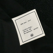 Chanel Setup Suit Jacket Skirt Black 94A #38 116048