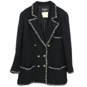 Chanel Jacket Black 94A #42 116049