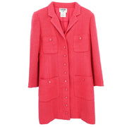 Chanel Jacket Coat Pink 96P #42 116050