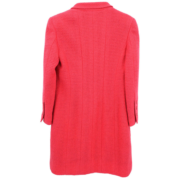 Chanel Jacket Coat Pink 96P #42 116050