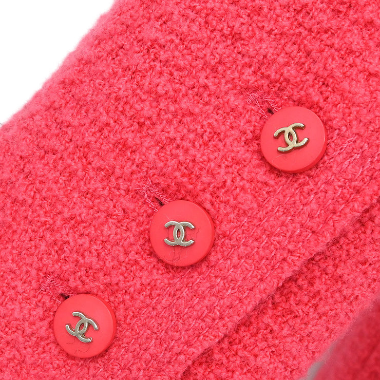 Chanel Jacket Coat Pink 96P #42 116050
