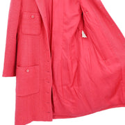 Chanel Jacket Coat Pink 96P #42 116050