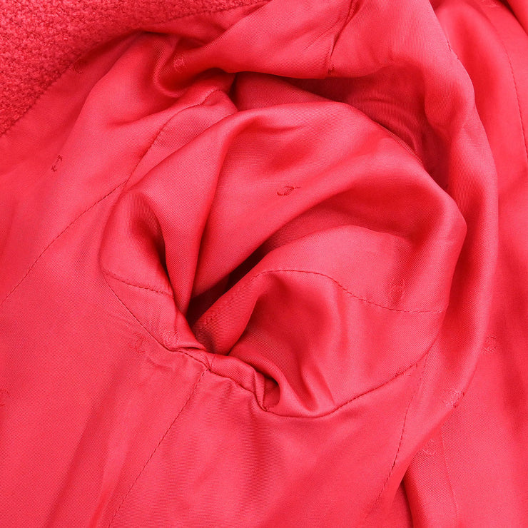 Chanel Jacket Coat Pink 96P #42 116050