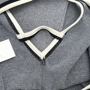 Chanel Sleeveless Dress Gray 98P #40 116052