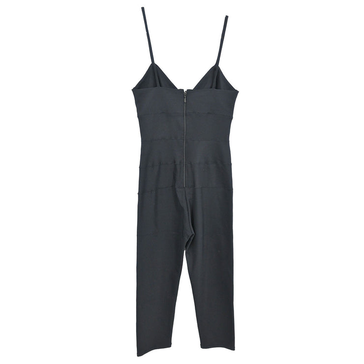 Chanel Camisole Jumpsuit Black 97P #36 116053