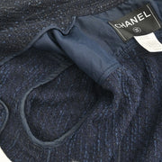 Chanel Jacket Navy 01P #36 116058