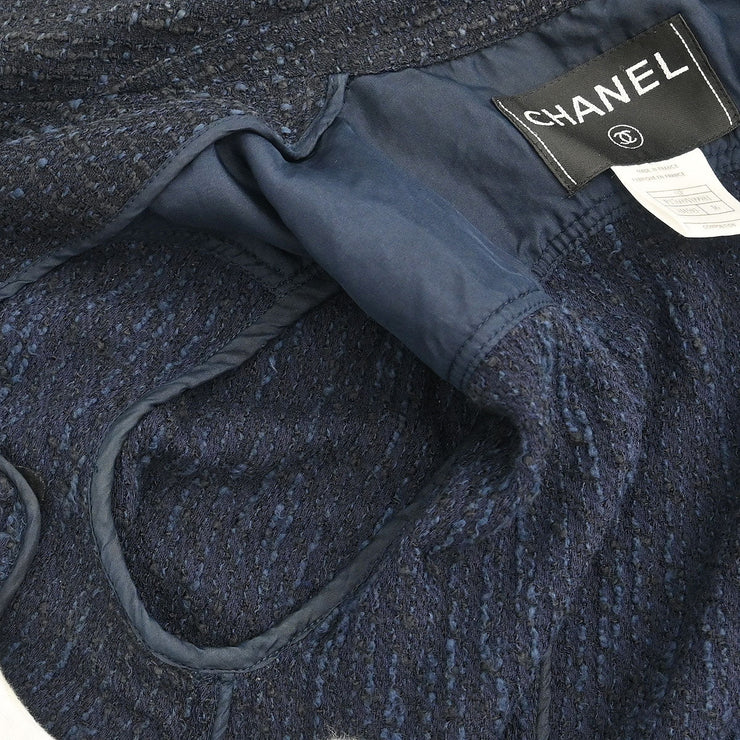 Chanel Jacket Navy 01P #36 116058