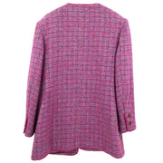 Chanel Single Breasted Coat Pink 97A #46 116059