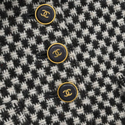 Chanel Single Breasted Jacket Brown 95A #40 116061