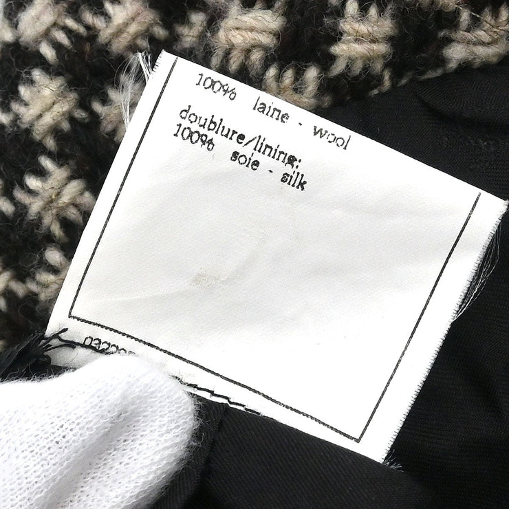 Chanel Single Breasted Jacket Brown 95A #40 116061