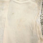 Chanel Single Breasted Collarless Jacket Gray 96A #42 116062