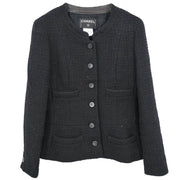 Chanel Jacket Black 01A #38 116063