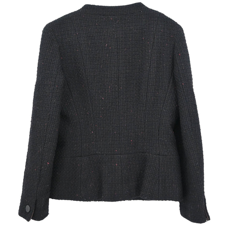 Chanel Jacket Black 01A #38 116063