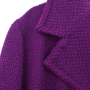 Chanel Jacket Purple 95A #40 116064