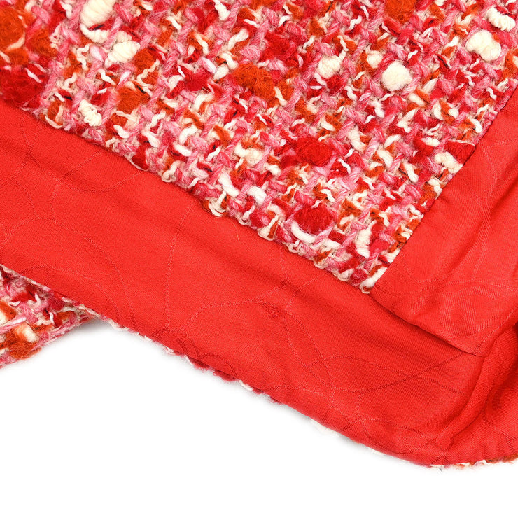 Chanel Setup Suit Jacket Skirt Red 01A #34 116065
