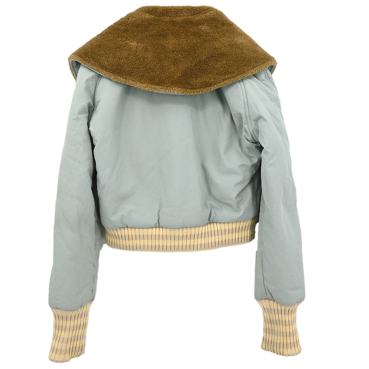 Chanel Sport Line Zip Up Jacket Light Blue 01A #38 116066