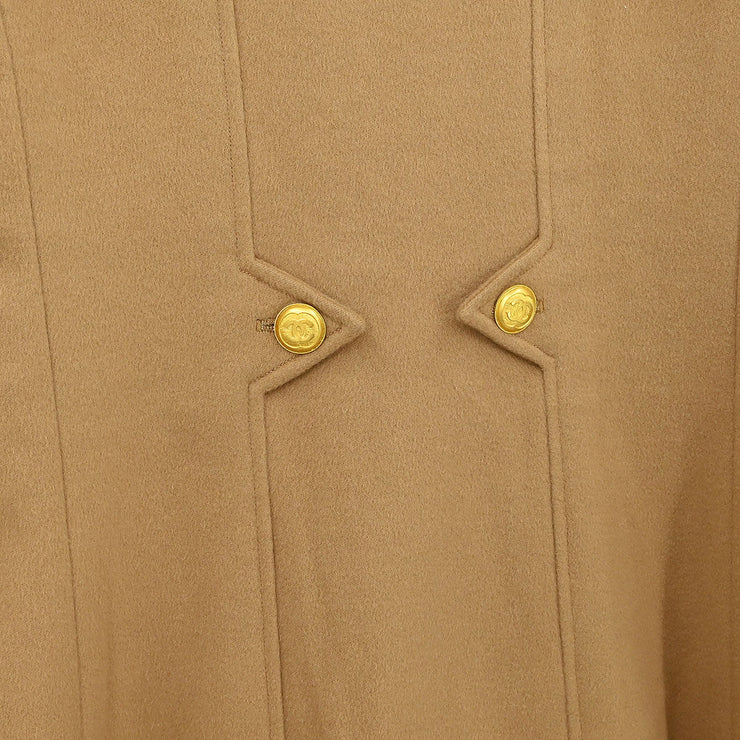 Chanel Double Breasted Jacket Beige 116068