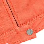 Chanel Sport Line Zip Up Jacket Orange 02S #40 116072
