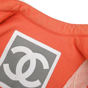Chanel Sport Line Zip Up Jacket Orange 02S #40 116072