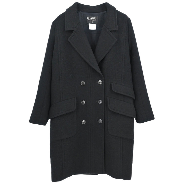 Chanel Coat Black 98A #38 116074