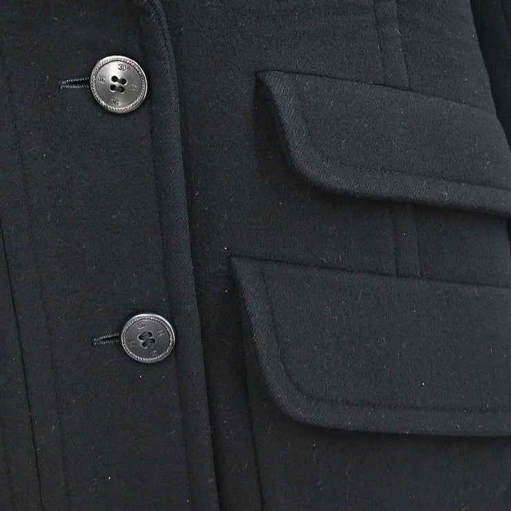 Chanel Coat Black 98A #38 116074