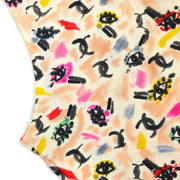 Chanel Sleeveless Cropped Tank Top White #38 116075