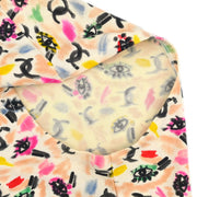 Chanel Sleeveless Cropped Tank Top White #38 116075