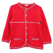 Chanel Cardigan Red 116076