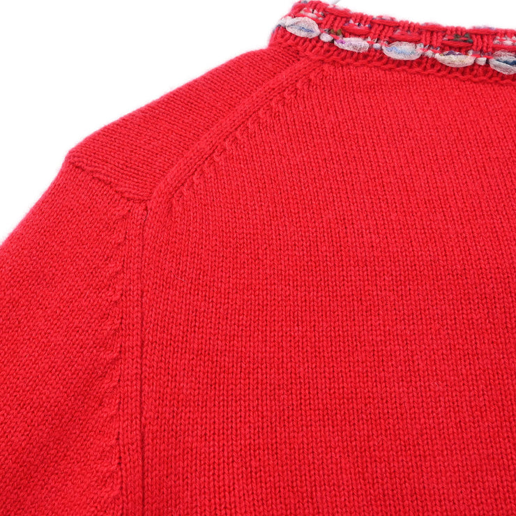 Chanel Cardigan Red 116076