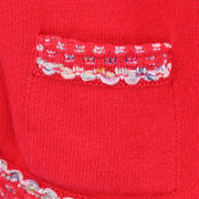 Chanel Cardigan Red 116076