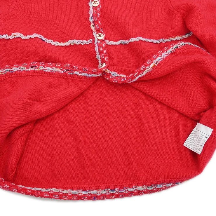 Chanel Cardigan Red 116076