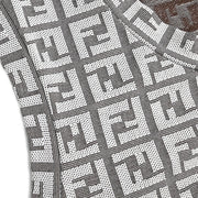 Fendi Sleeveless Dress Zucchino White #40 116077