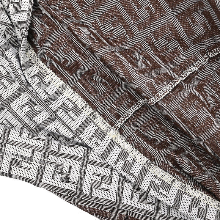 Fendi Sleeveless Dress Zucchino White #40 116077