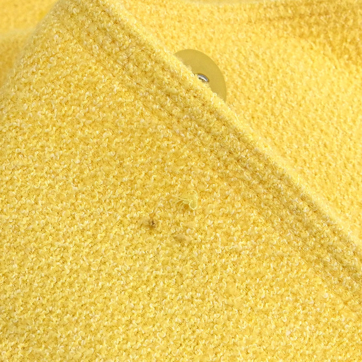 Chanel Setup Suit Jacket Skirt Yellow 98C #42 116080