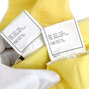 Chanel Setup Suit Jacket Skirt Yellow 98C #42 116080