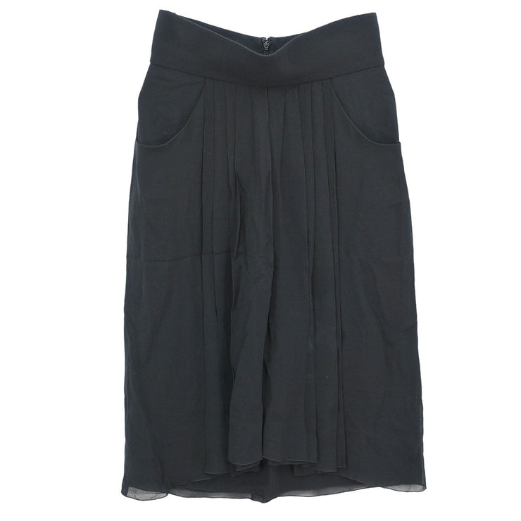 Chanel Setup Suit Jacket Skirt Pink Black 22/28815 #36 116087