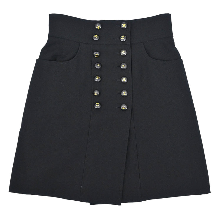 Chanel Skirt Black 116088