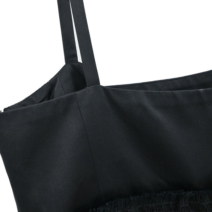 Chanel Camisole Dress Black 09P #34 116090