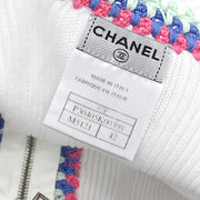Chanel Sleeveless Top White 07P #42 116093