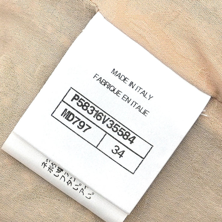 Chanel Single Breasted Jacket Pink P58316V35584 #34 116094