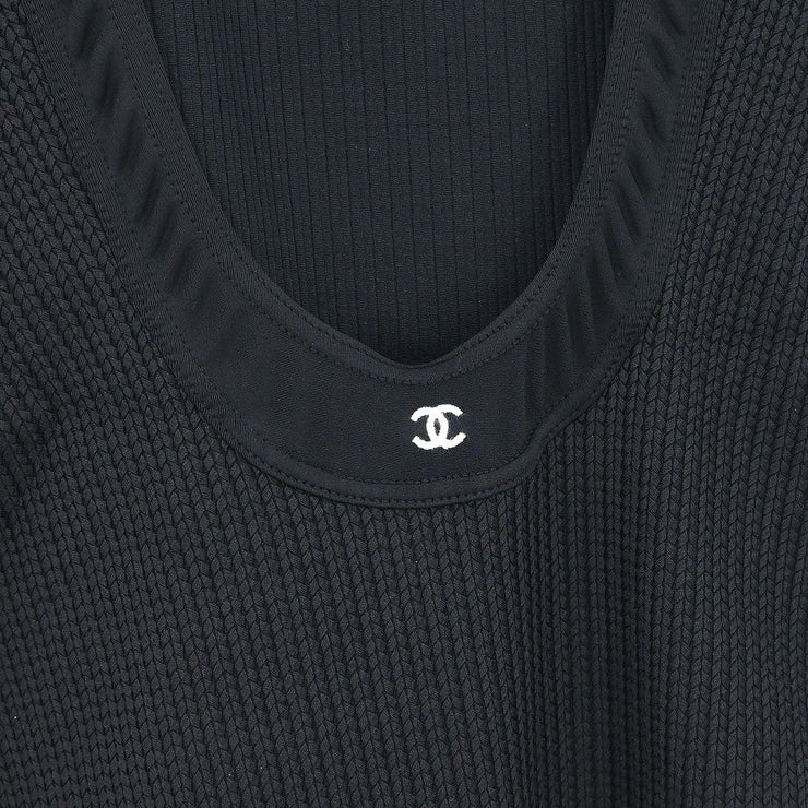 Chanel Swimwear Swimsuit Black 98C #40 116098