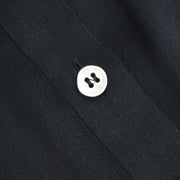 Chanel Blouse Shirt Black 98P #44 116100