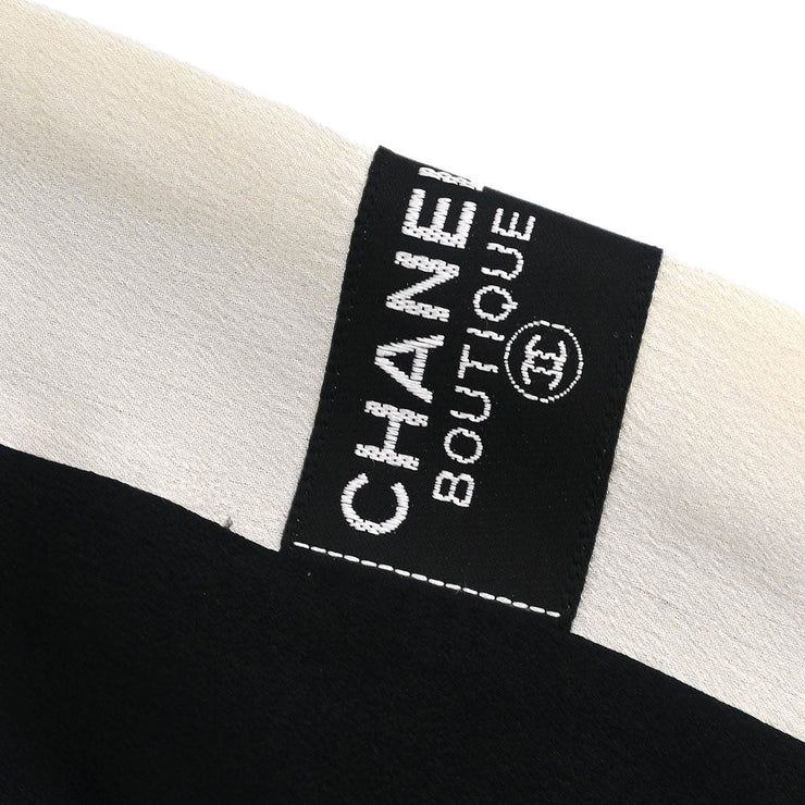 Chanel Blouse Shirt Black 98P #44 116100