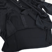 Chanel Blouse Shirt Black 98P #44 116100
