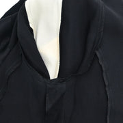Chanel Blouse Shirt Black 98P #44 116100